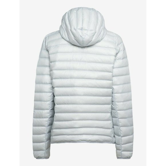 Adidas Jacket Womens XLarge Hooded Varilite Blue Down Puffer Thermal Insulation - Picture 2 of 4